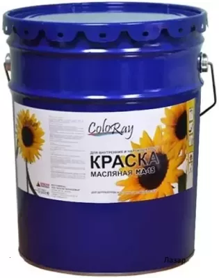 Краска МА-15 черная, 20 кг
