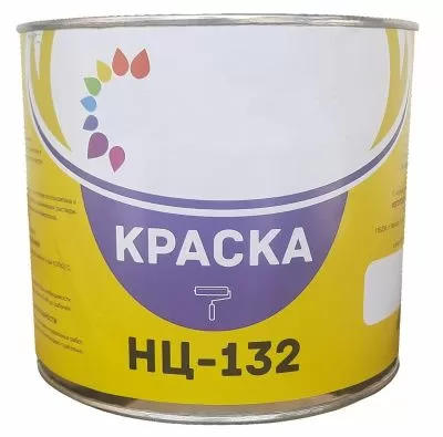 Эмаль НЦ-132 красная 2,4 кг