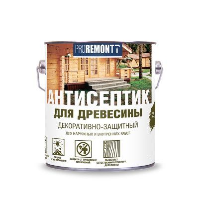 Proremontt антисептик деревозащитное средство, Махагон 9 л,